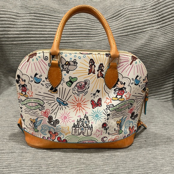 Disney Dooney & Bourke Satchel with Crossbody strap - Picture 2 of 7
